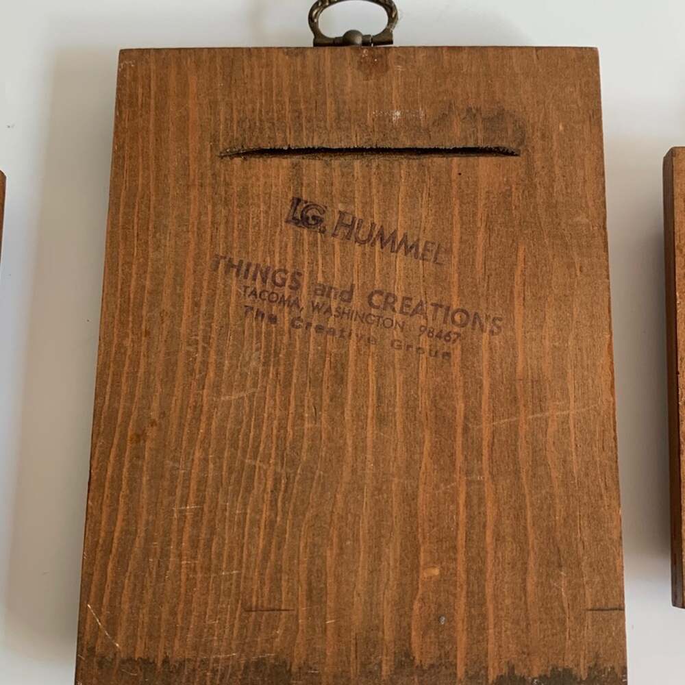 3 Hummel Wood Plaques - Picture 6 of 11